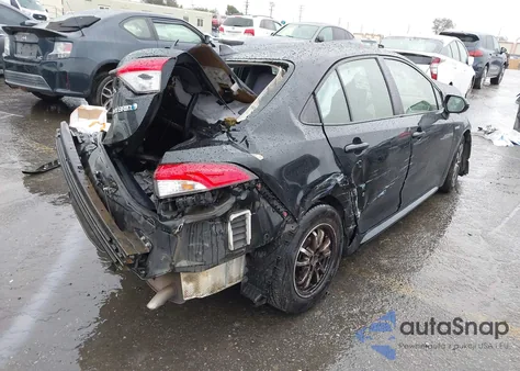 2020 Toyota Corolla Hybrid Le из США, поврежденный, VIN JTDEBRBE7LJ001724